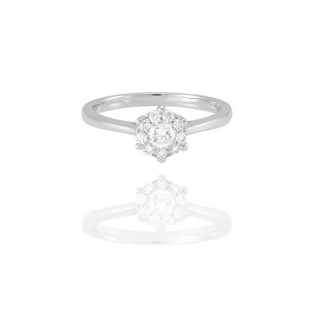 Fehérarany gyémánt köves gyűrű