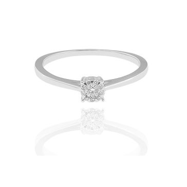 Fehérarany gyémánt köves gyűrű