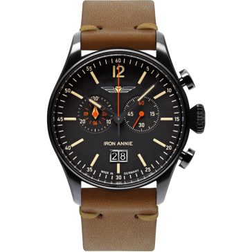   Iron Annie 5184-2 FLIGHT CONTROL BIG DATE CHRONOGRAPH Férfi karóra