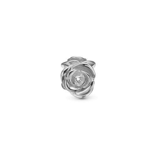 Christina charm: ezüst topáz rózsa - 6mm