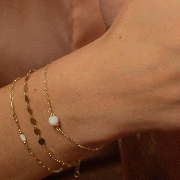 ALISIA AL1008-ORO Női ezüst karkötő