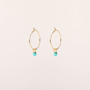 ALISIA AL3295-ORO-TURCH Női ezüst fülbevaló