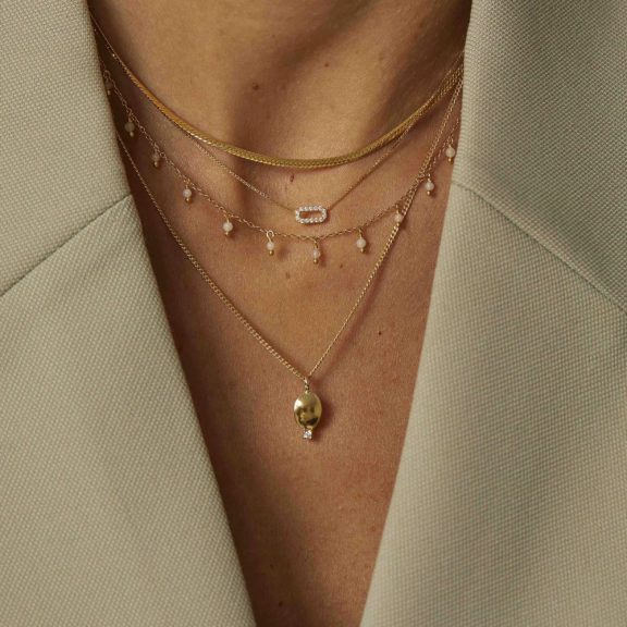 ALISIA AL3907-ORO Női ezüst nyaklánc