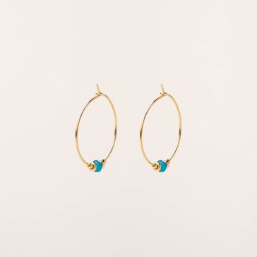 ALISIA AL4063-ORO-APATITE Női ezüst fülbevaló