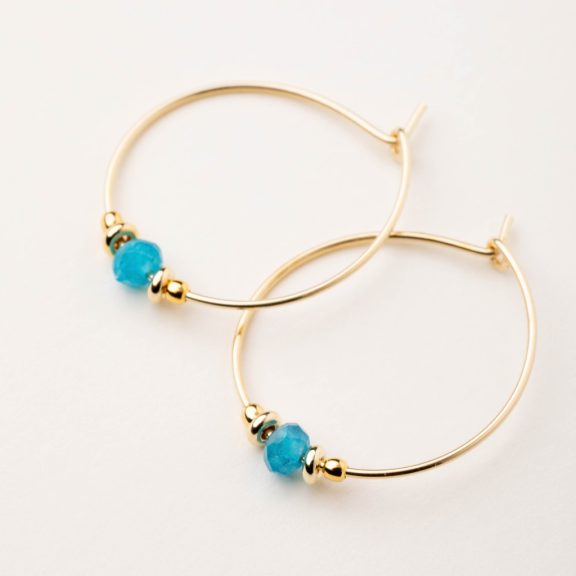 ALISIA AL4063-ORO-APATITE Női ezüst fülbevaló