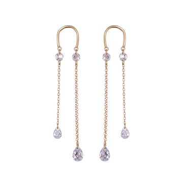 ALISIA AL4846-ORO Női ezüst fülbevaló