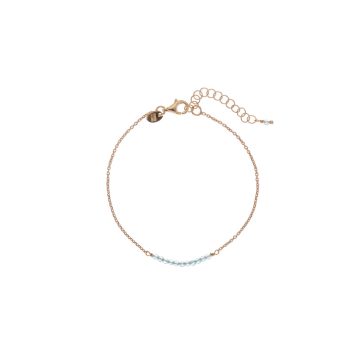 ALISIA AL942-ORO-APATITE Női ezüst karkötő