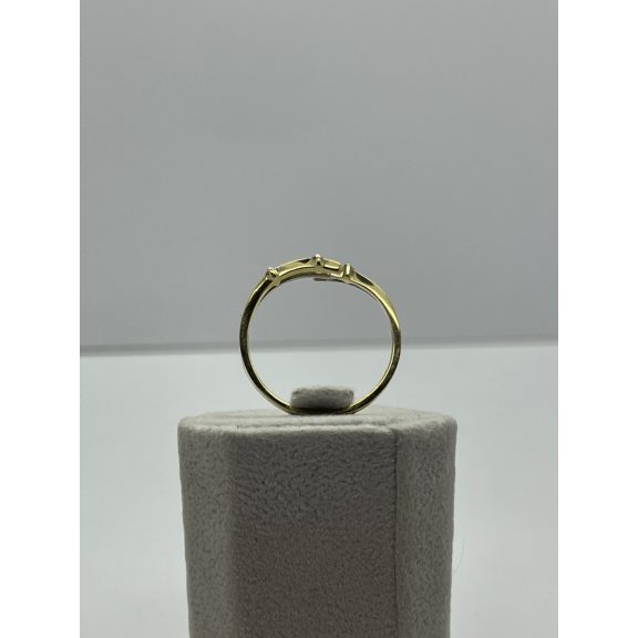 Arany - fehérarany gyémánt köves gyűrű