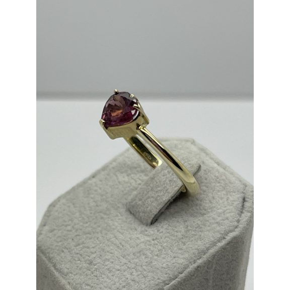 Arany turmalin köves gyűrű