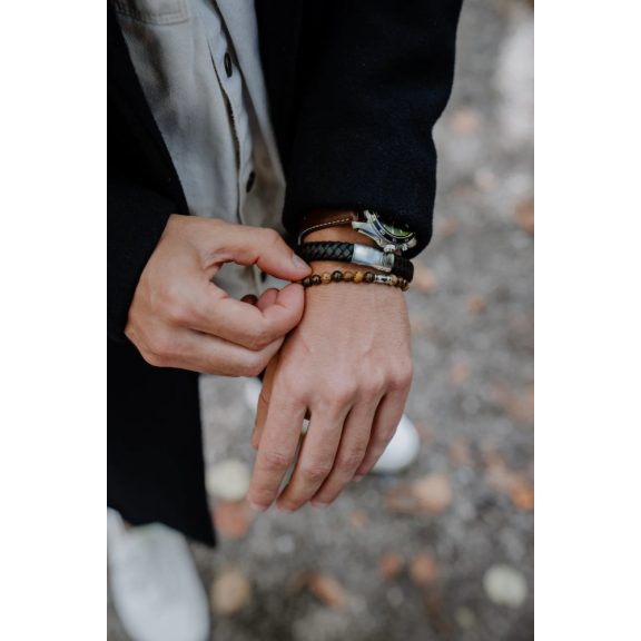 AZE AZ-BL005-K-210 Férfi karkötő