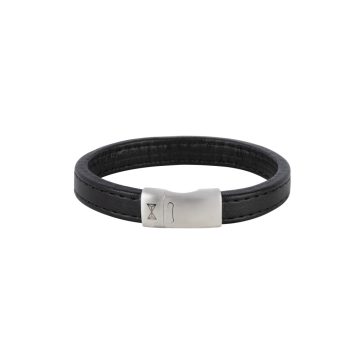 AZE AZ-BL025-A-210 RETRO BLACK Férfi karkötő