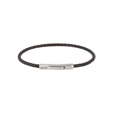 AZE AZ-BL026-B-210 IRON SLIM STRING Férfi karkötő