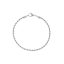 AZE AZ-BM009-A-195 ROPE 3MM - INOX Férfi karkötő