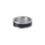 AZE AZ-RG004-A-020 RING TWO-TONE - INOX/NOIR Férfi gyűrű