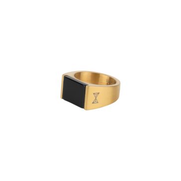   AZE AZ-RG006-C-020 RING SIGNET ROCKS ONYX Férfi pecsétgyűrű