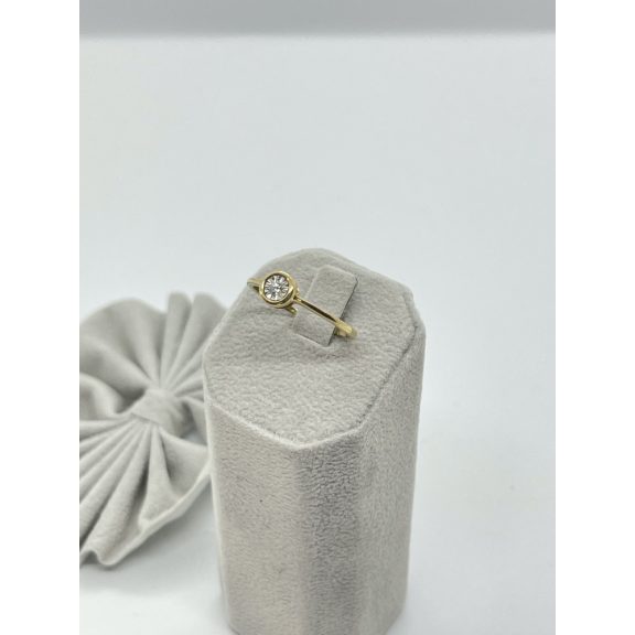 Arany - fehérarany gyémánt gyűrű