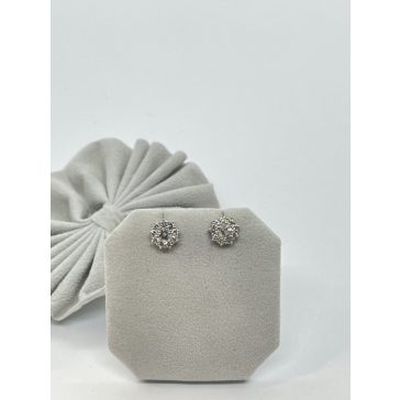 Fehérarany gyémánt fülbevaló