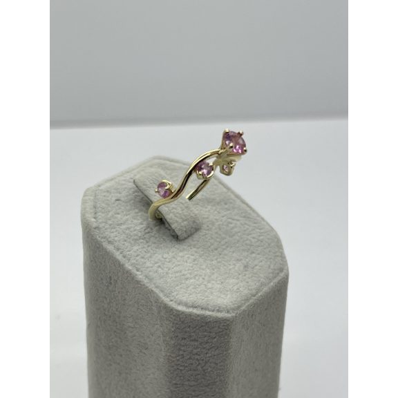 Arany zafír köves gyűrű