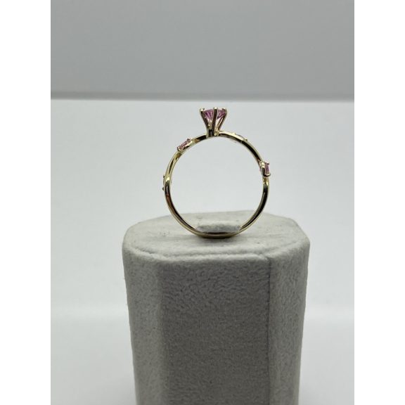 Arany zafír köves gyűrű