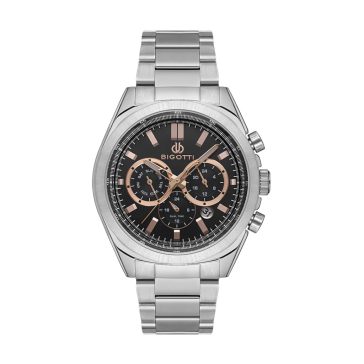 BIGOTTI MILANO BG110512-2 QUODITIANO BLACK FÉRFI KARÓRA