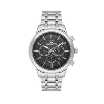 BIGOTTI MILANO BG110670-2 QUOTIDIANO BLACK FÉRFI KARÓRA