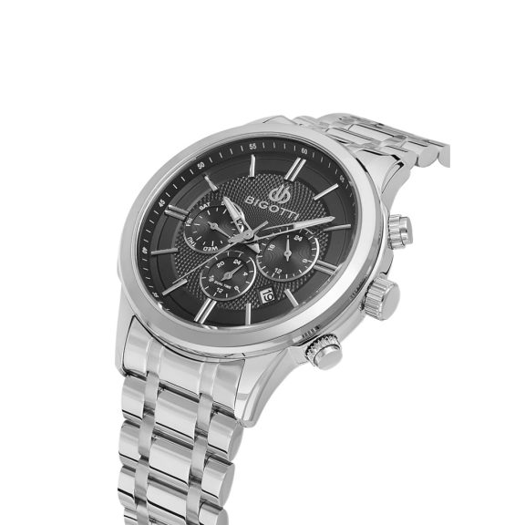 BIGOTTI MILANO BG110670-2 QUOTIDIANO BLACK FÉRFI KARÓRA