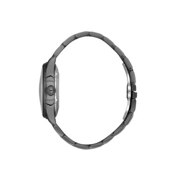   BIGOTTI MILANO BG110683-6 RAFFINATO AUTOMATIC GUN METAL FÉRFI KARÓRA