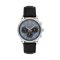 BIGOTTI MILANO BG110733-4 QUOTIDIANO LEATHER STEEL BLUE FÉRFI KARÓRA
