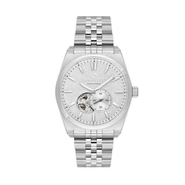   BIGOTTI MILANO BG110735-1 RAFFINATO AUTOMATIC OPEN HEART SNOWFLAKE FÉRFI KARÓRA