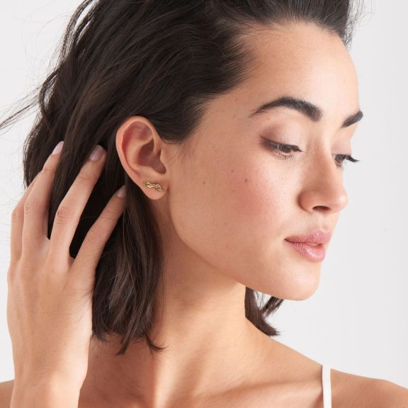 Ania Haie E012-01G Női ezüst fülbevaló