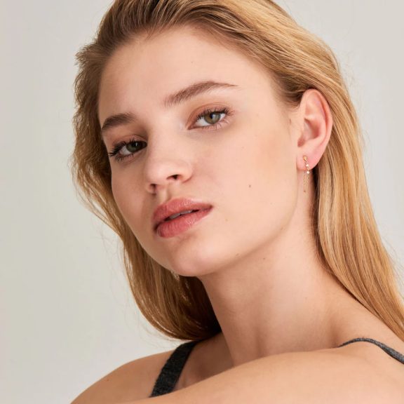 Anie Haie E025-02G Női ezüst fülbevaló