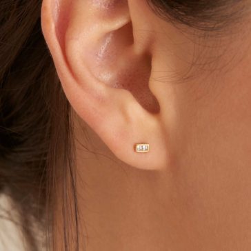 Ania Haie E037-02G Női ezüst fülbevaló