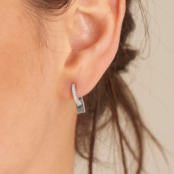 Ania Haie E037-06H Női ezüst fülbevaló