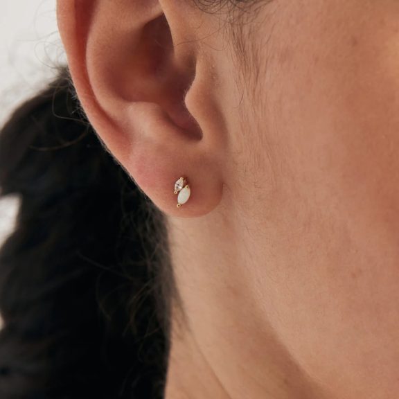 Ania Haie E047-07G Női ezüst fülbevaló