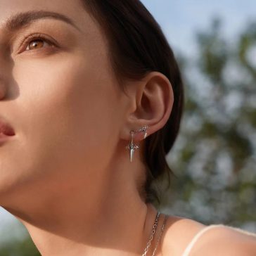 Ania Haie E053-03H Női ezüst fülbevaló
