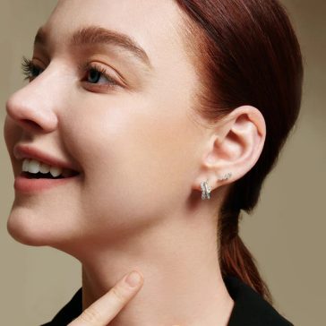 Ania Haie E056-02H Női ezüst fülbevaló