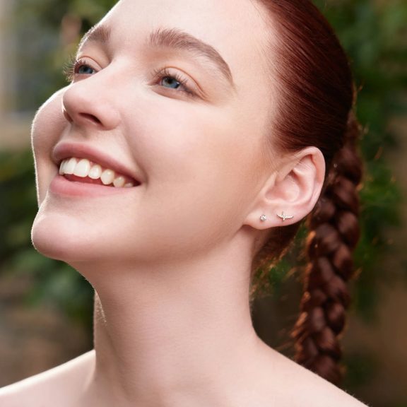 Ania Haie E057-02G Női ezüst fülbevaló