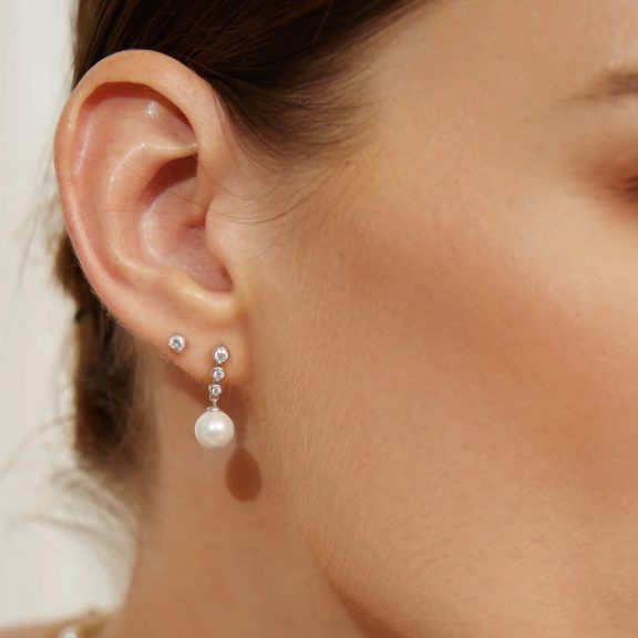 Ania Haie E065-03H Női ezüst fülbevaló