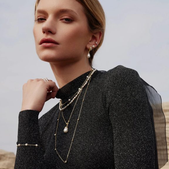 Ania Haie E069-09G Női ezüst fülbevaló