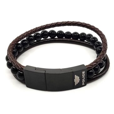 POLICE ACÉLÉKSZER PJ26552BLB/04 MEIDAN Karkötő