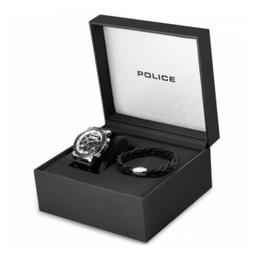 Police PL14378JSTB/01-XMSB Férfi karóra + ékszer szett