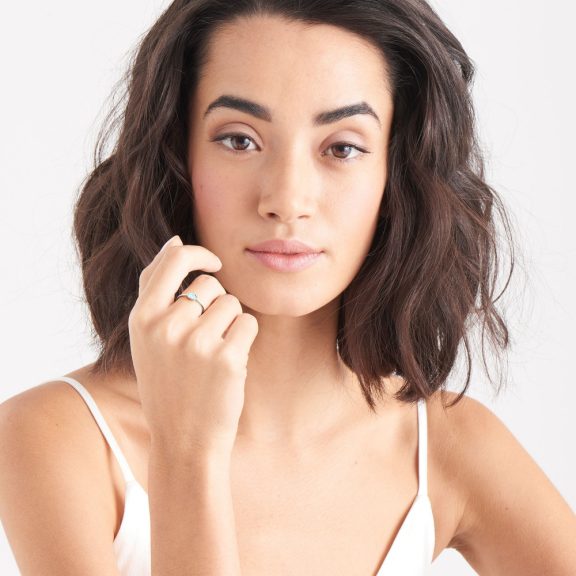 Ania Haie R014-01H Női nyitott ezüst gyűrű