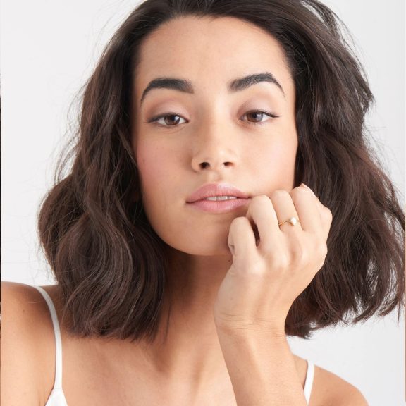 Ania Haie R014-03G Női nyitott ezüst gyűrű