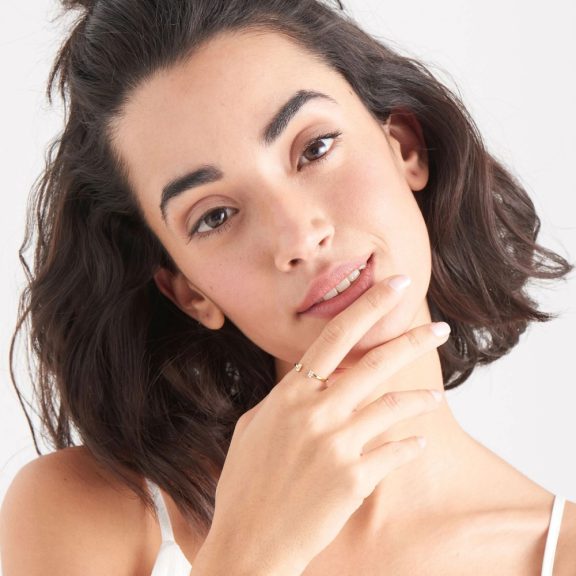 Ania Haie R018-04G Női nyitott ezüst gyűrű