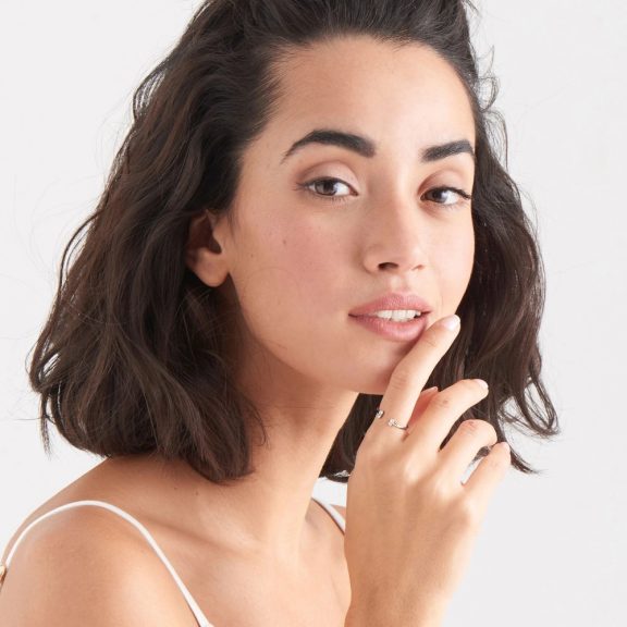 Ania Haie R018-04H Női nyitott ezüst gyűrű