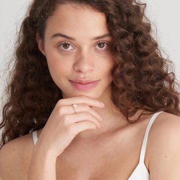 Ania Haie R019-01G Női nyitott ezüst gyűrű