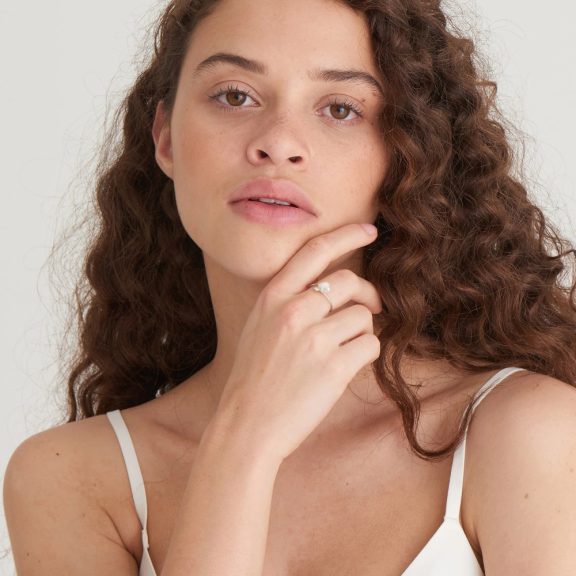 Ania Haie R019-01H Női nyitott ezüst gyűrű