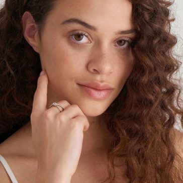 Ania Haie R029-02H Női nyitott ezüst gyűrű