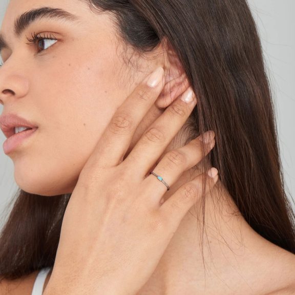 Ania Haie R033-01H Női nyitott ezüst gyűrű