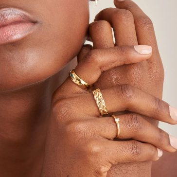 Ania Haie R037-01G Női nyitott ezüst gyűrű